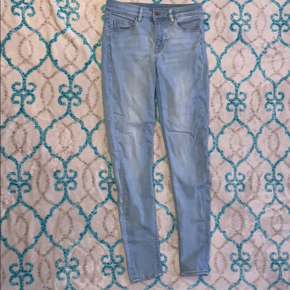Light Blue high waisted jeans
